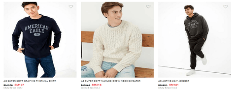 Get Men's Favourite Apparels On American Eagle