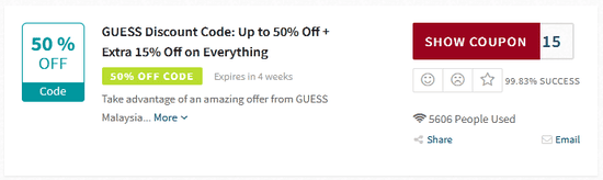 Guess Promo Code