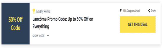 Lancôme Code