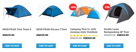 PTT Outdoor Camp & Hike Collection