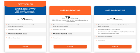 TM Unifi Mobile Plan
