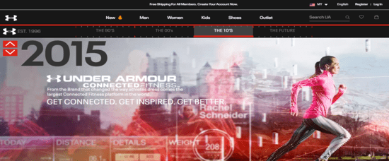 Under Armour Official Website
